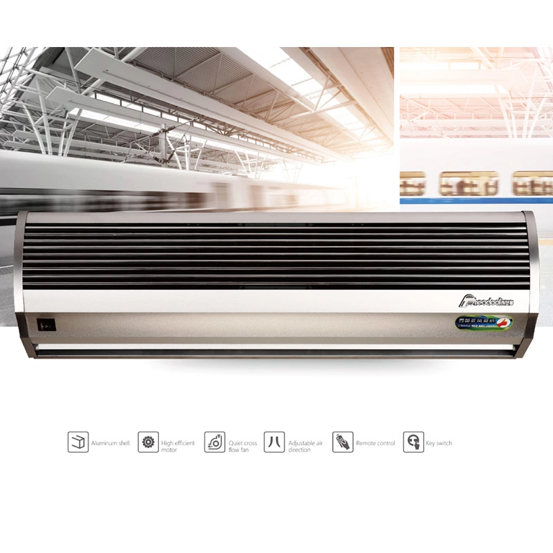 Aluminum Air Curtain Cross Flow or Centrifugal Airflow for Door Opening with CE