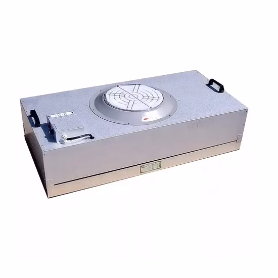 Размер фильтра: 1170 x 1170 x 70, вентиляторный фильтрующий блок FFU из нержавеющей стали.